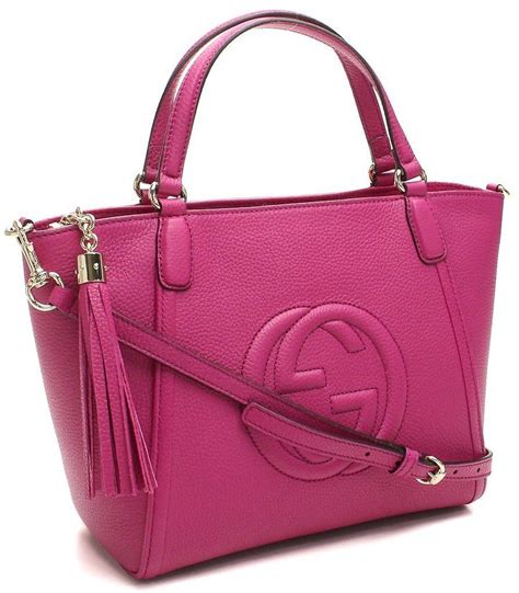 hot pink gucci bag.